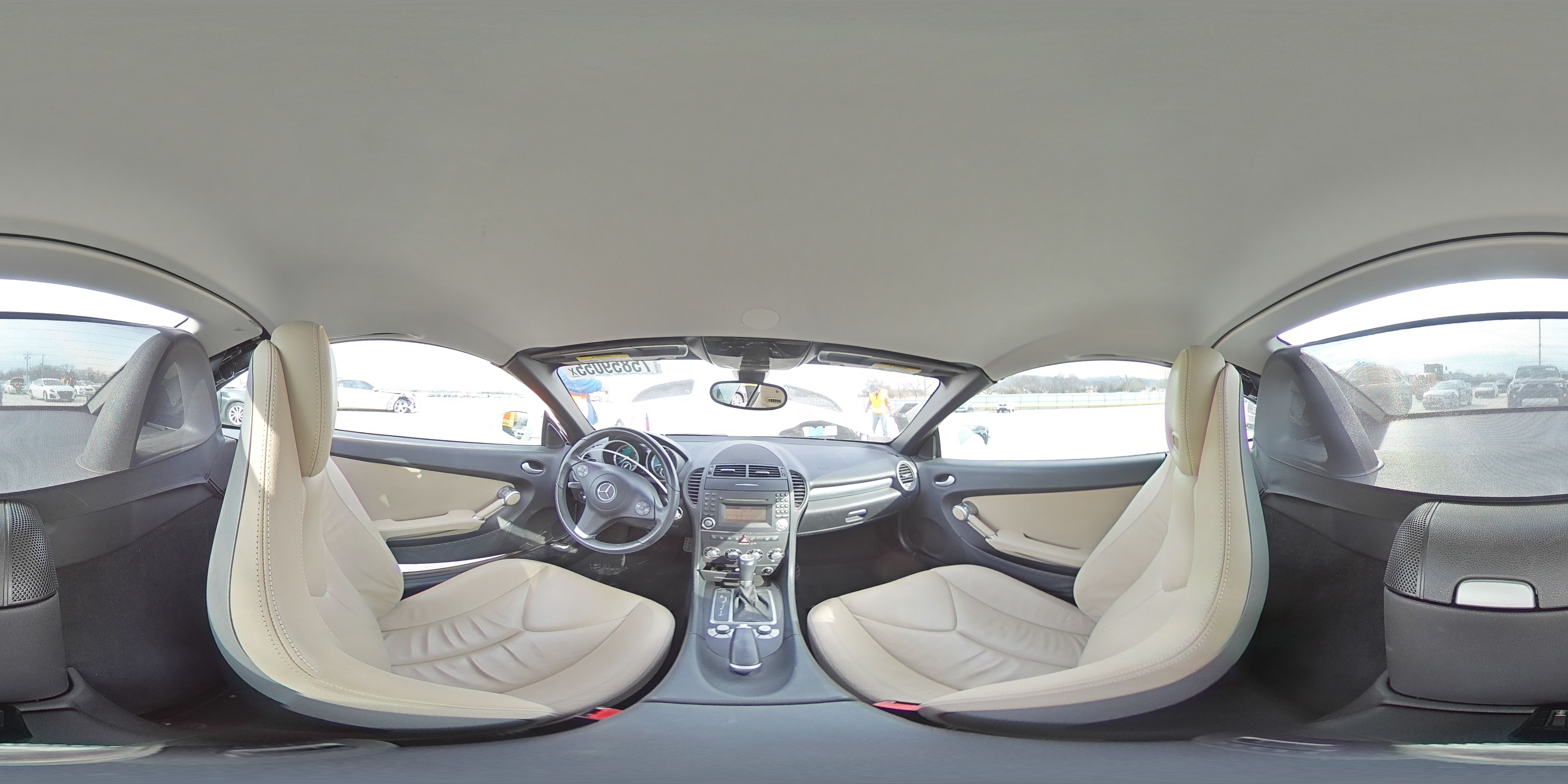 2009 Mercedes-benz Slk 350 White vin: WDBWK58F99F196314
