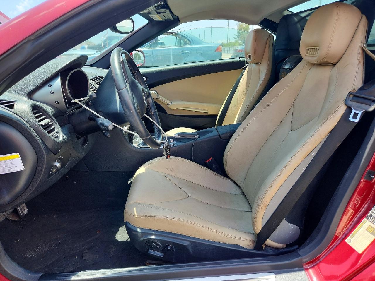 2011 Mercedes-benz Slk 300 Burgundy vin: WDBWK5EA0BF238447