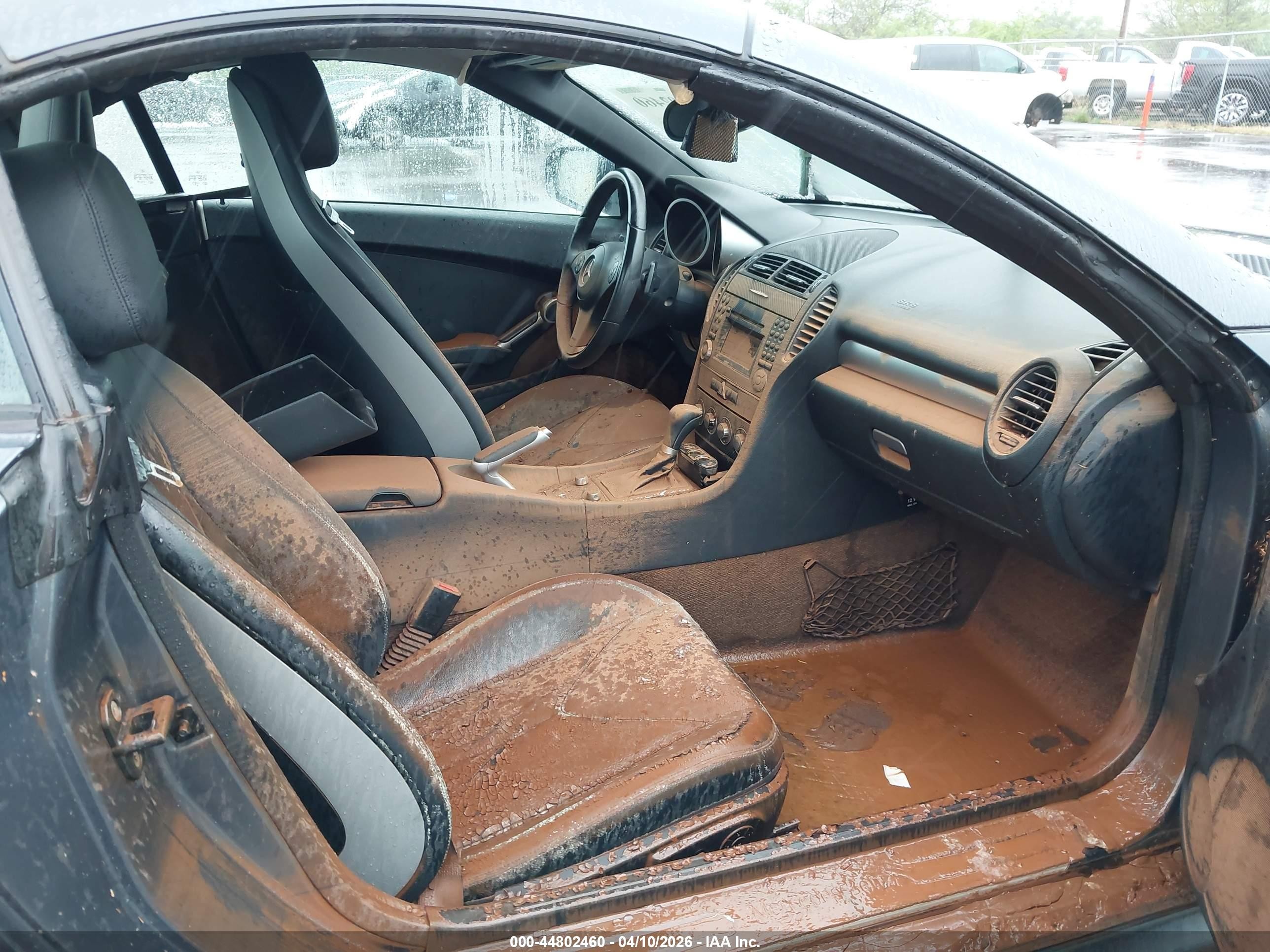 2010 Mercedes-benz Slk 300   Синий vin: WDBWK5EA3AF230437