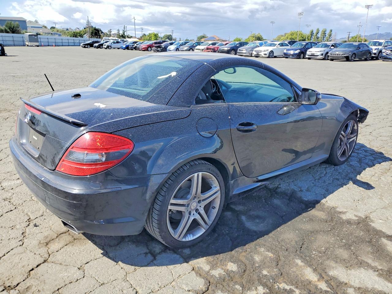 2011 Mercedes-benz Slk 350 Черный vin: WDBWK5JA4BF235508