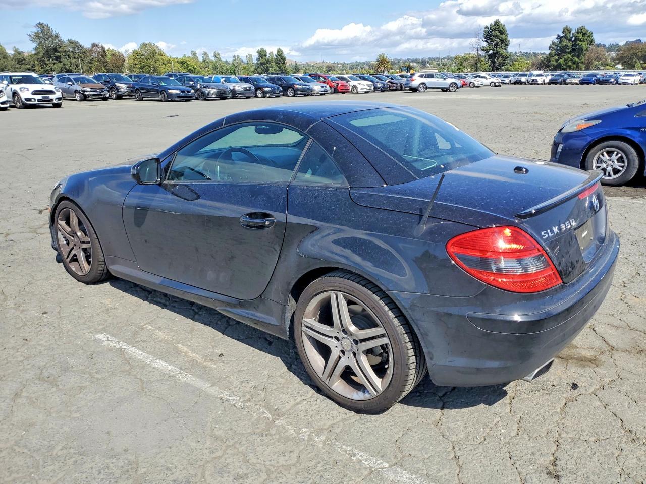 2011 Mercedes-benz Slk 350 Черный vin: WDBWK5JA4BF235508