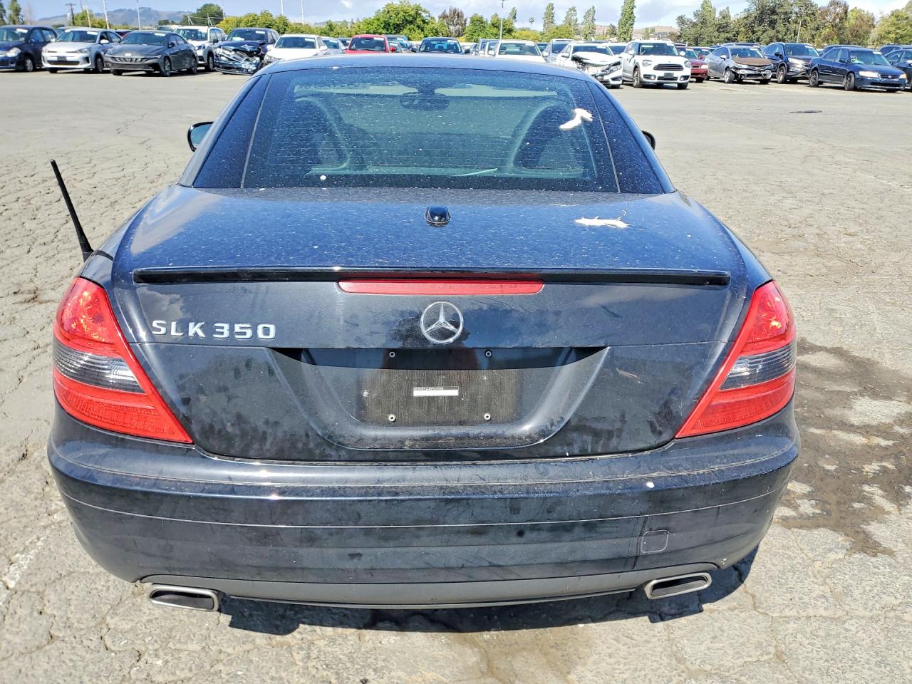 2011 Mercedes-benz Slk 350 Черный vin: WDBWK5JA4BF235508