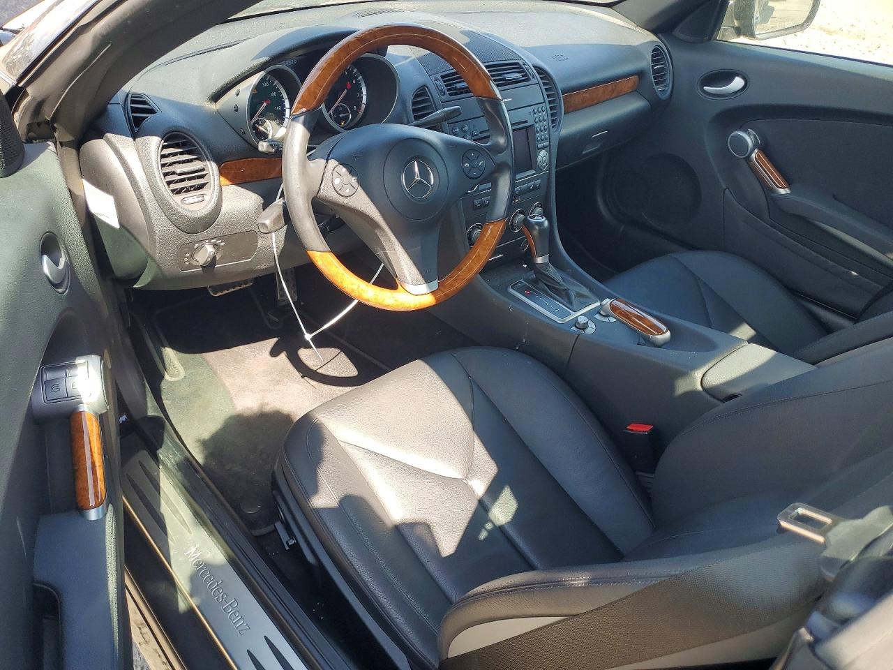 2011 Mercedes-benz Slk 350 Черный vin: WDBWK5JA4BF235508