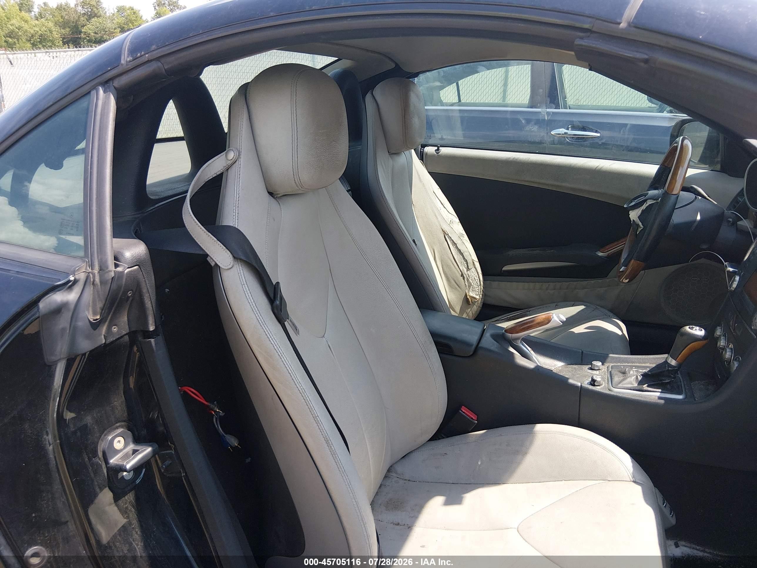 2010 Mercedes-benz Slk 350   Black vin: WDBWK5JA9AF227189