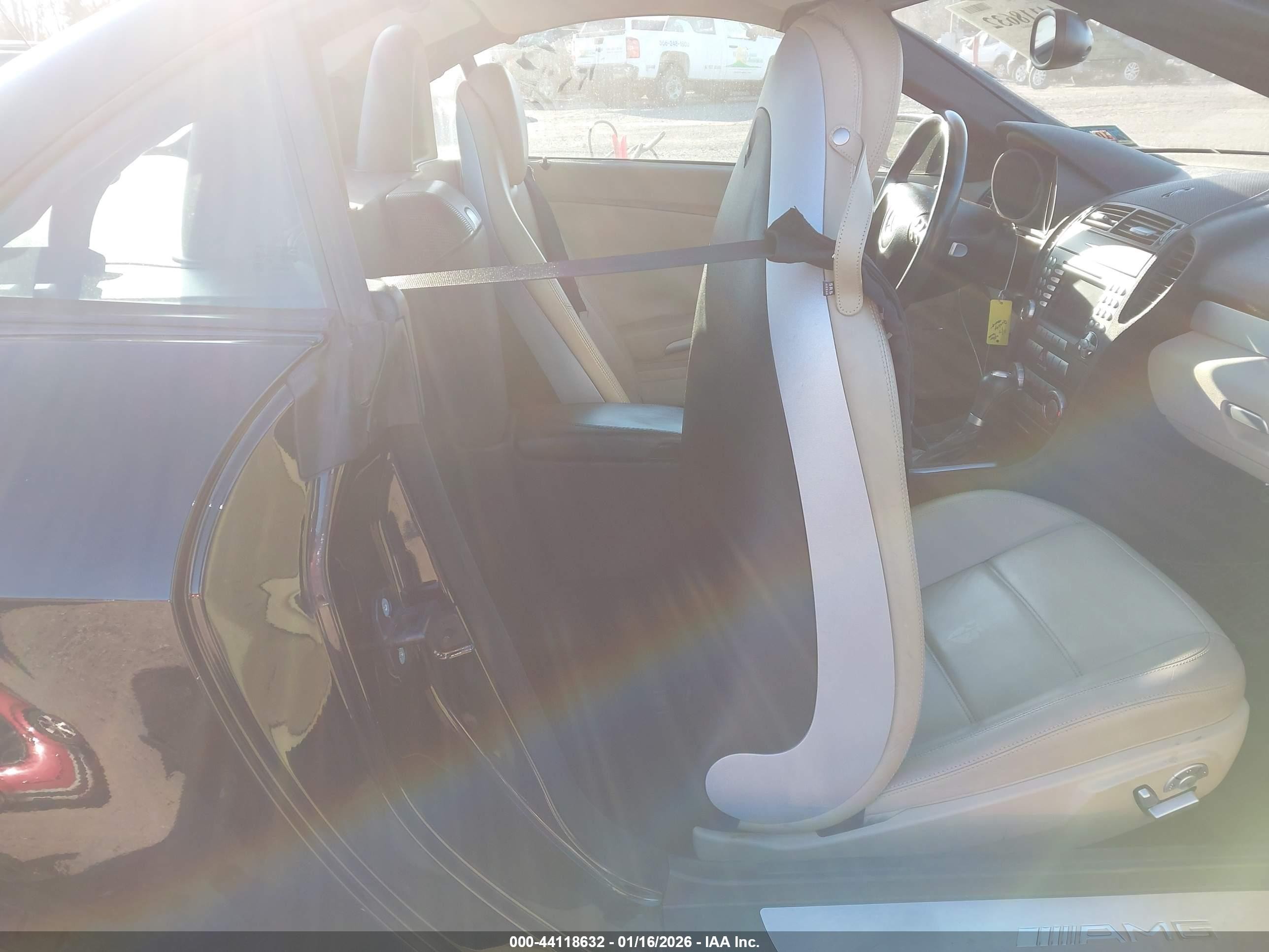 2006 Mercedes-benz Slk 55 Amg   Black vin: WDBWK73F06F105722