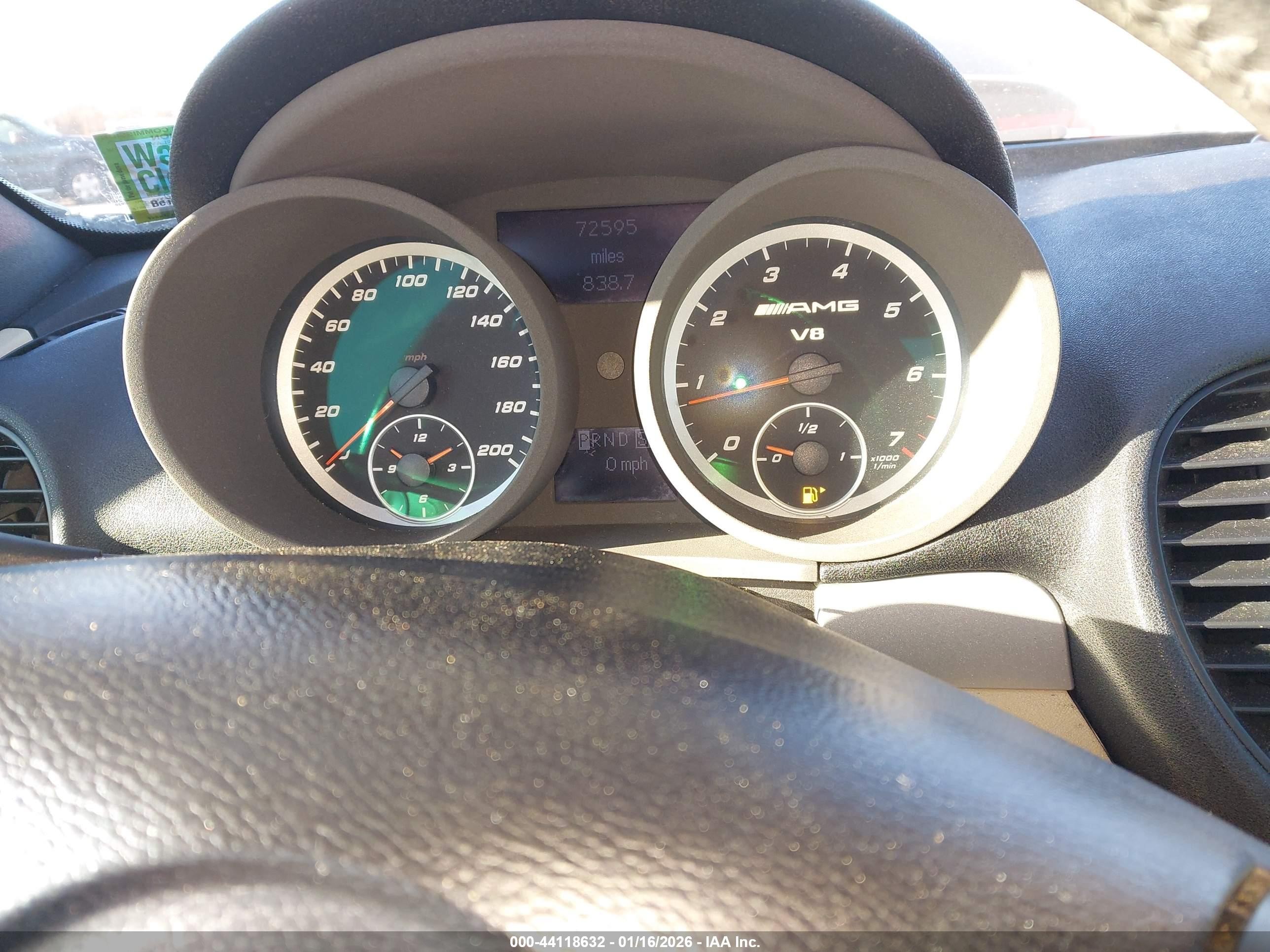 2006 Mercedes-benz Slk 55 Amg   Black vin: WDBWK73F06F105722