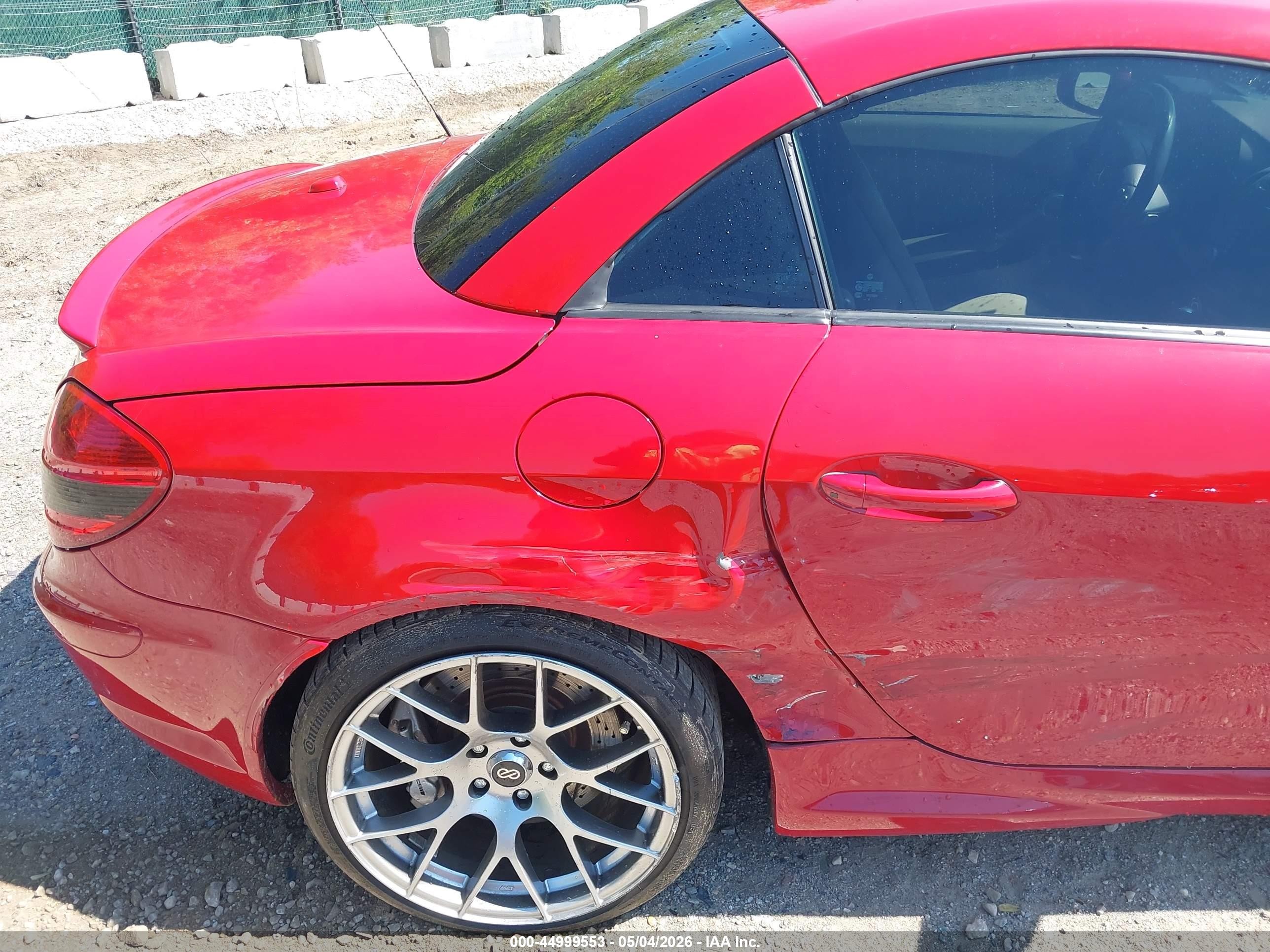 2006 Mercedes-benz Slk 55 Amg   Red vin: WDBWK73F36F083909