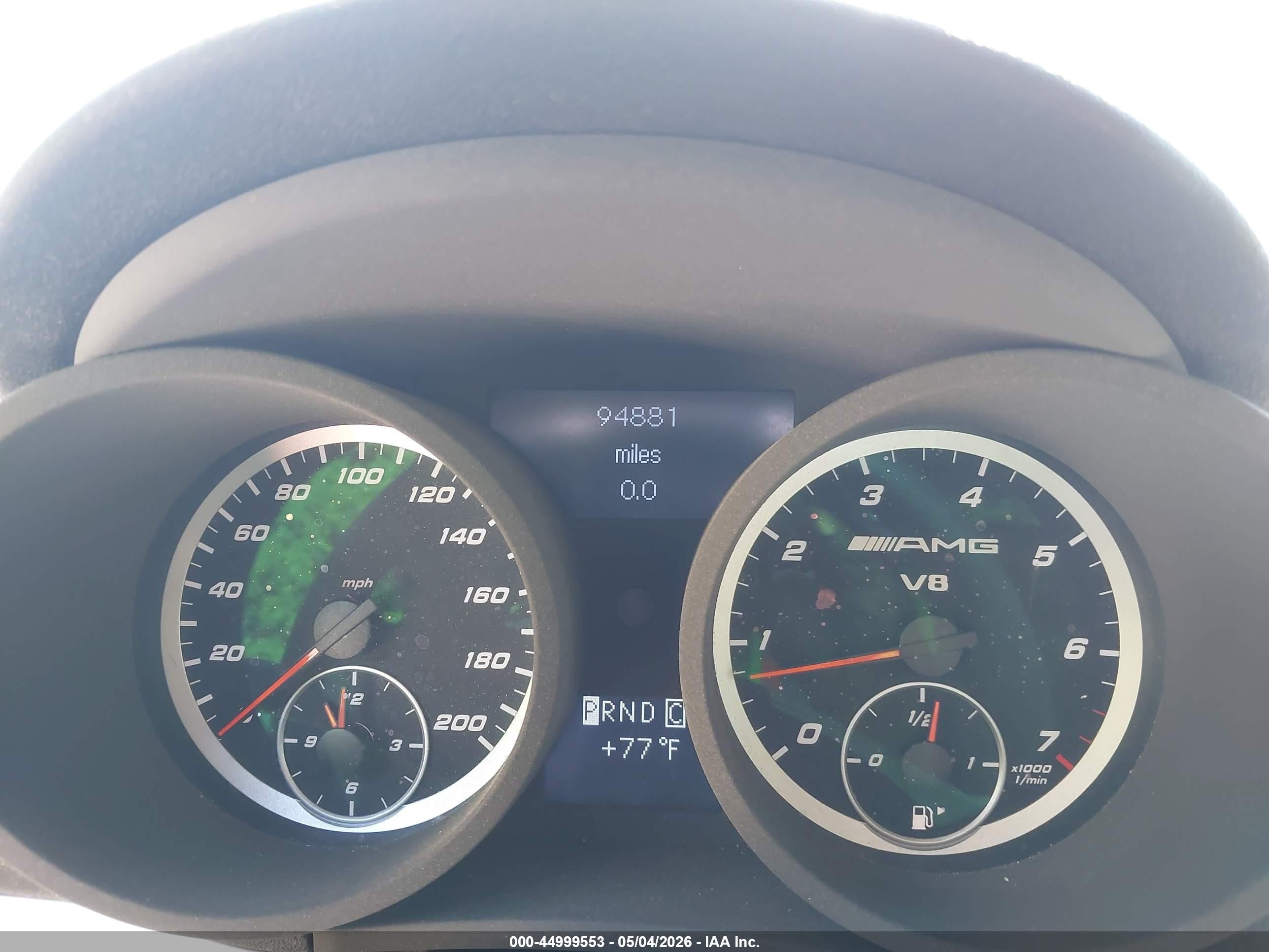 2006 Mercedes-benz Slk 55 Amg   Red vin: WDBWK73F36F083909