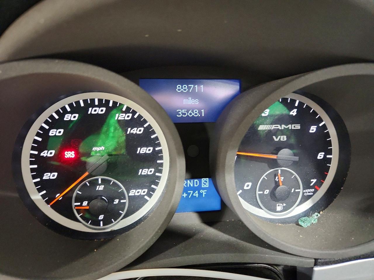 2005 Mercedes-benz Slk 55 Amg Blue vin: WDBWK73F55F060081