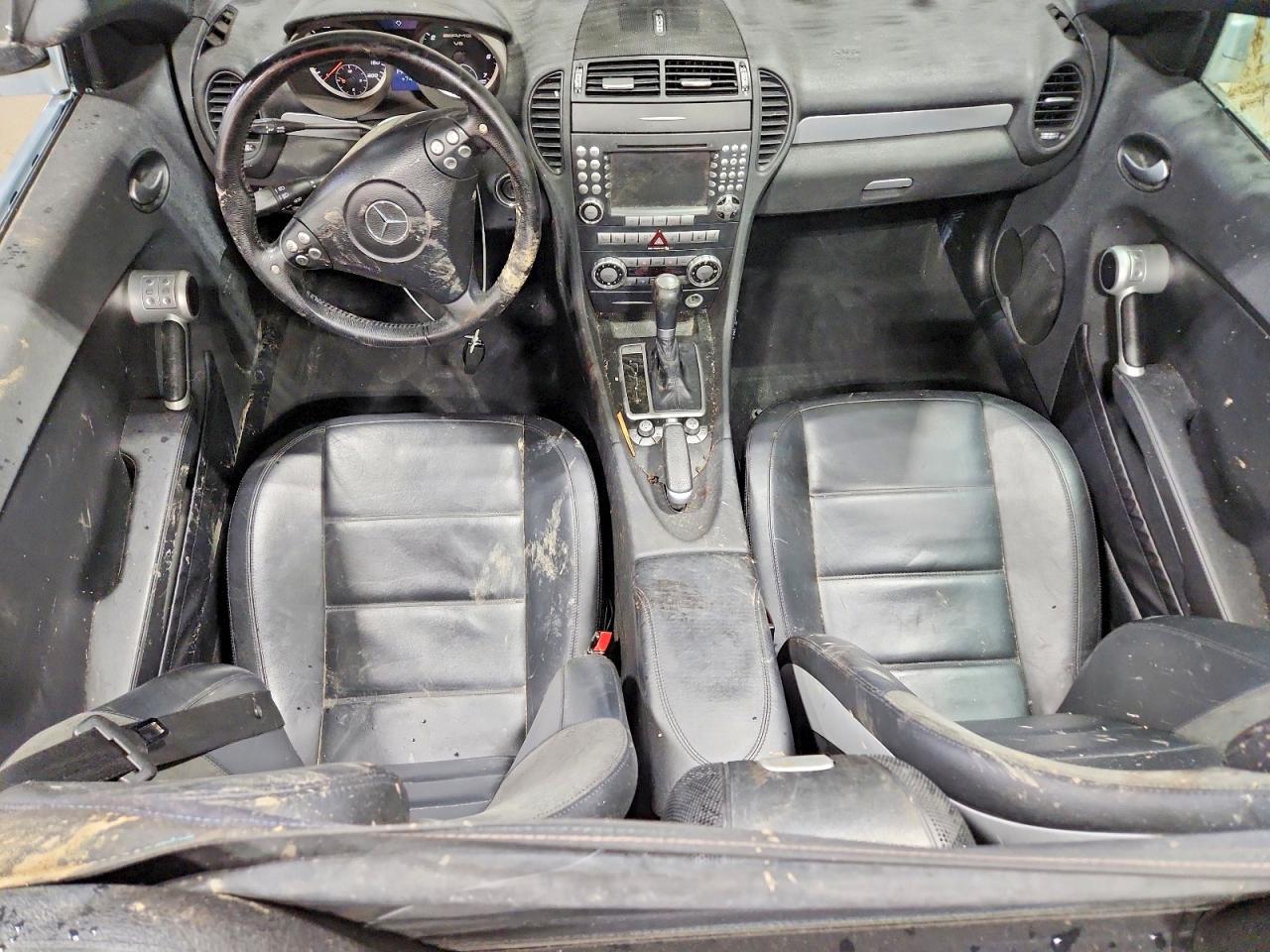 2005 Mercedes-benz Slk 55 Amg Blue vin: WDBWK73F55F060081
