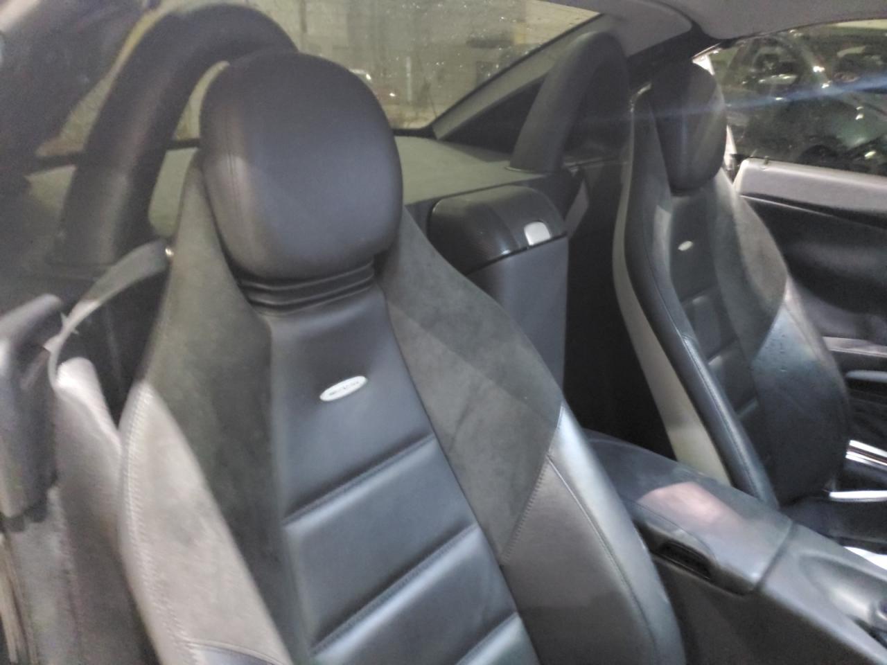 2007 Mercedes-benz Slk 55 Amg Black vin: WDBWK73F77F143224
