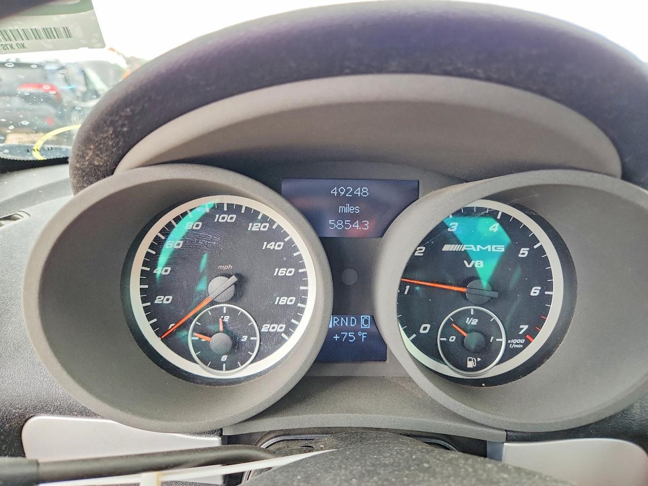2005 Mercedes-benz Slk 55 Amg Black vin: WDBWK73FX5F075000