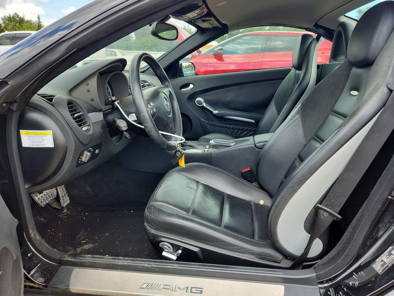 2005 Mercedes-benz Slk 55 Amg Black vin: WDBWK73FX5F075000