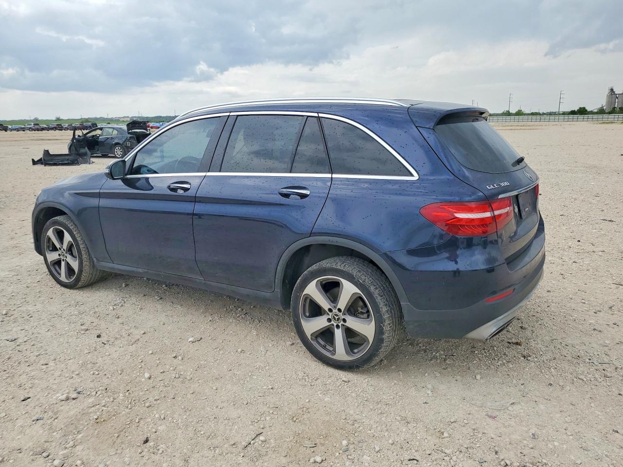 2019 Mercedes-benz Glc 300 Blue vin: WDC0G4JB0K1002597
