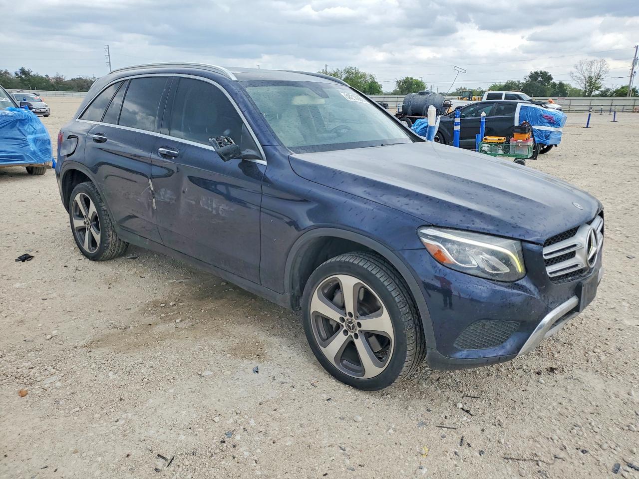 2019 Mercedes-benz Glc 300 Blue vin: WDC0G4JB0K1002597