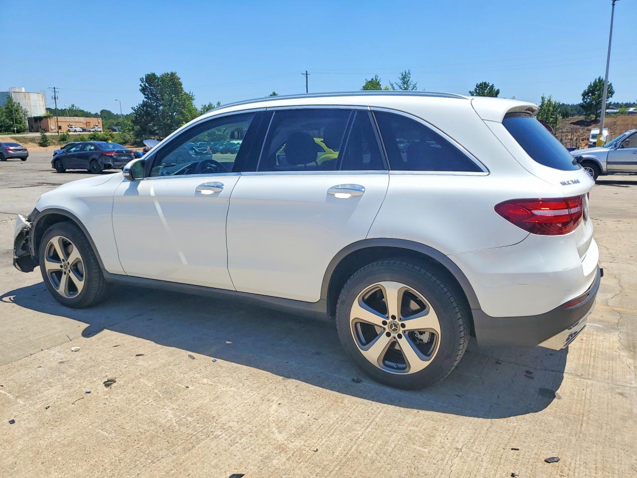 2019 Mercedes-benz Glc 300 Белый vin: WDC0G4JB4KV162510