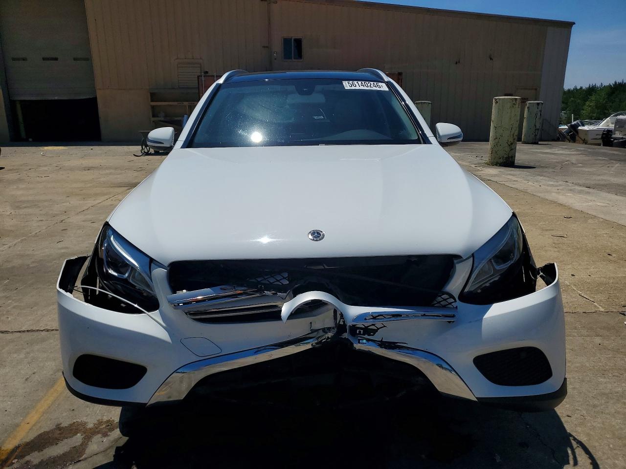 2019 Mercedes-benz Glc 300 Белый vin: WDC0G4JB4KV162510