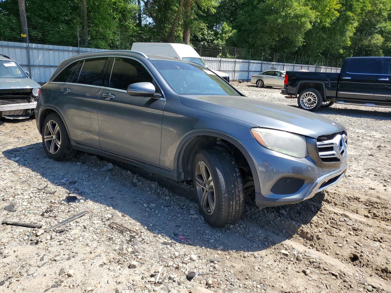 2017 Mercedes-benz Glc 300 Gray vin: WDC0G4JB5HF129356