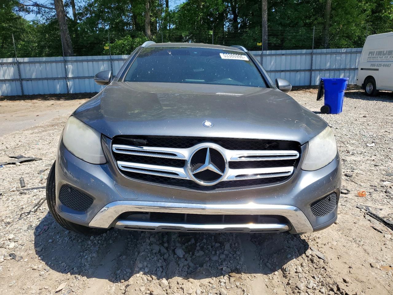 2017 Mercedes-benz Glc 300 Gray vin: WDC0G4JB5HF129356
