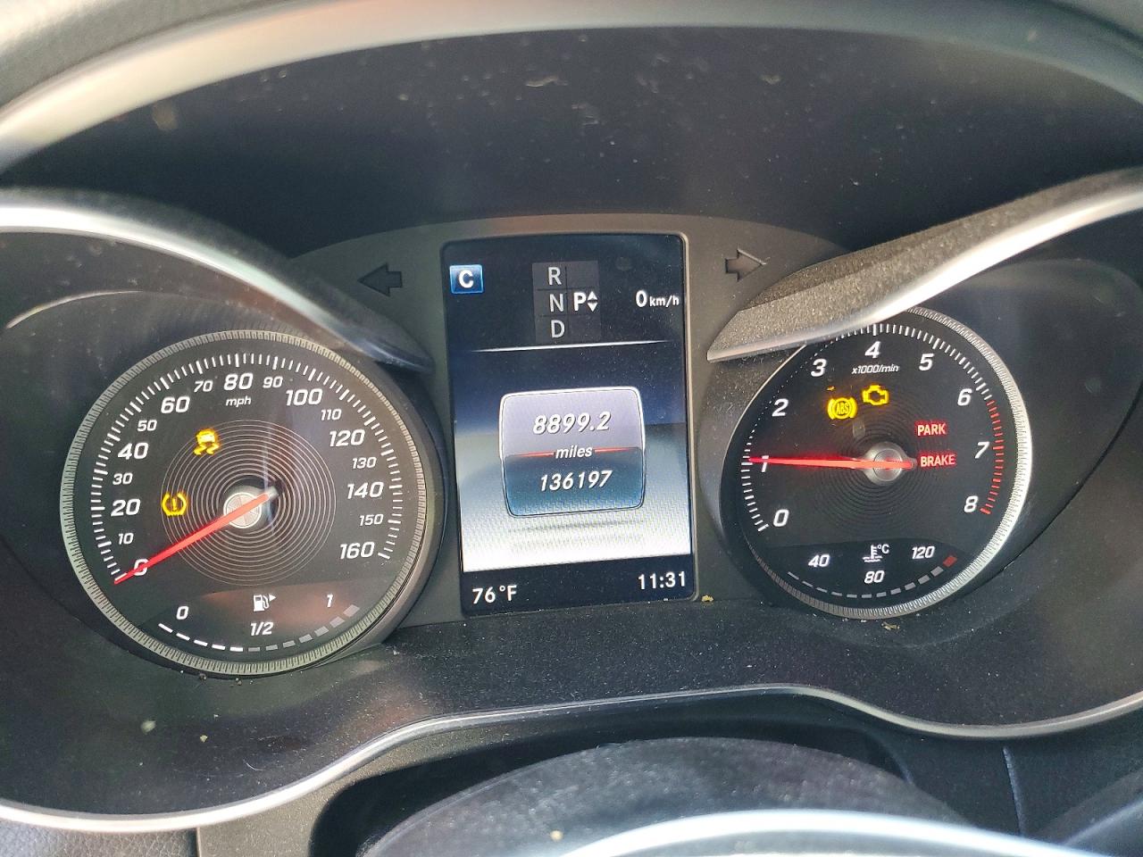 2017 Mercedes-benz Glc 300 Gray vin: WDC0G4JB5HF129356