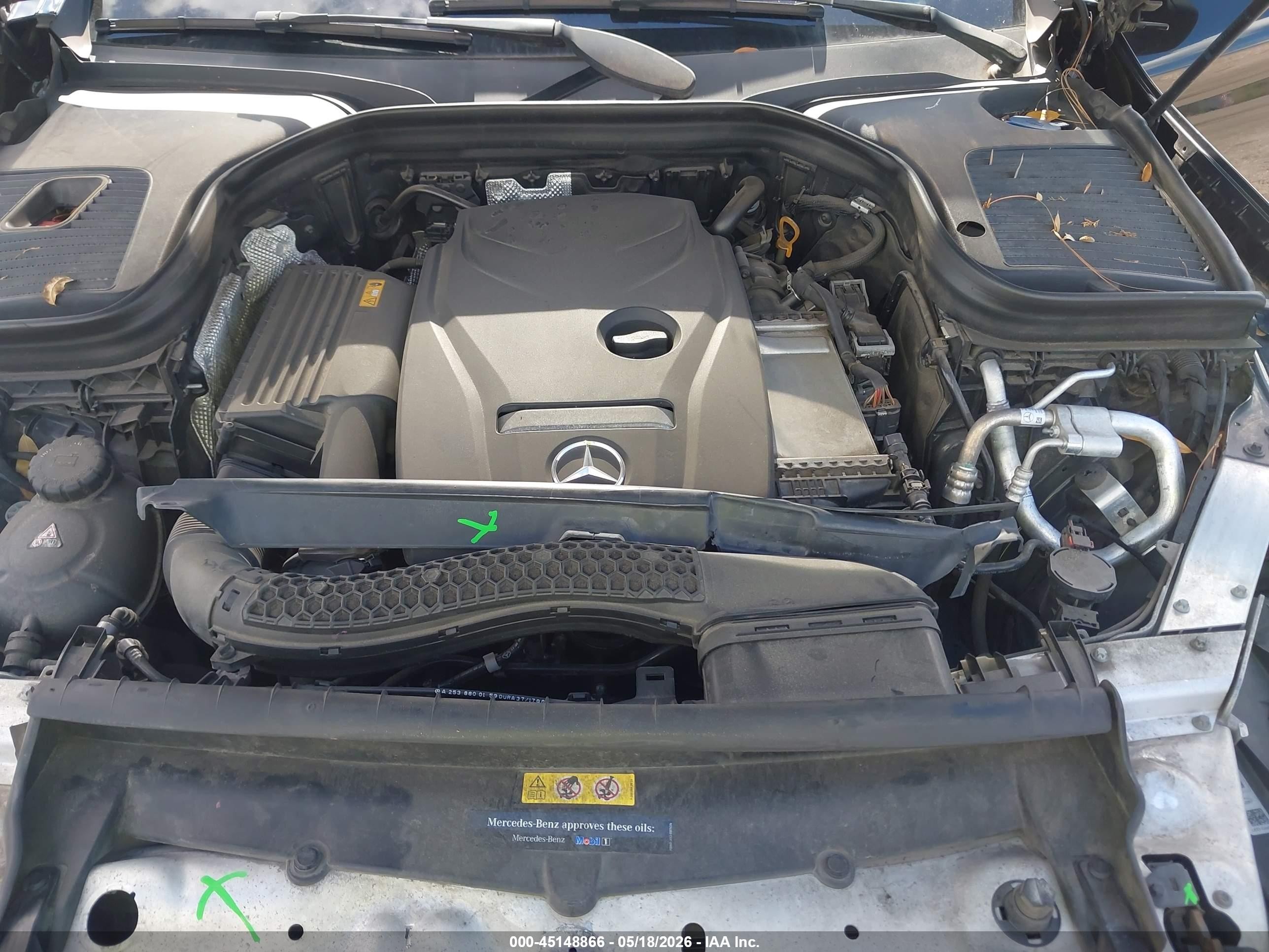 2018 Mercedes-benz Glc 300   Black vin: WDC0G4JB5JF364054
