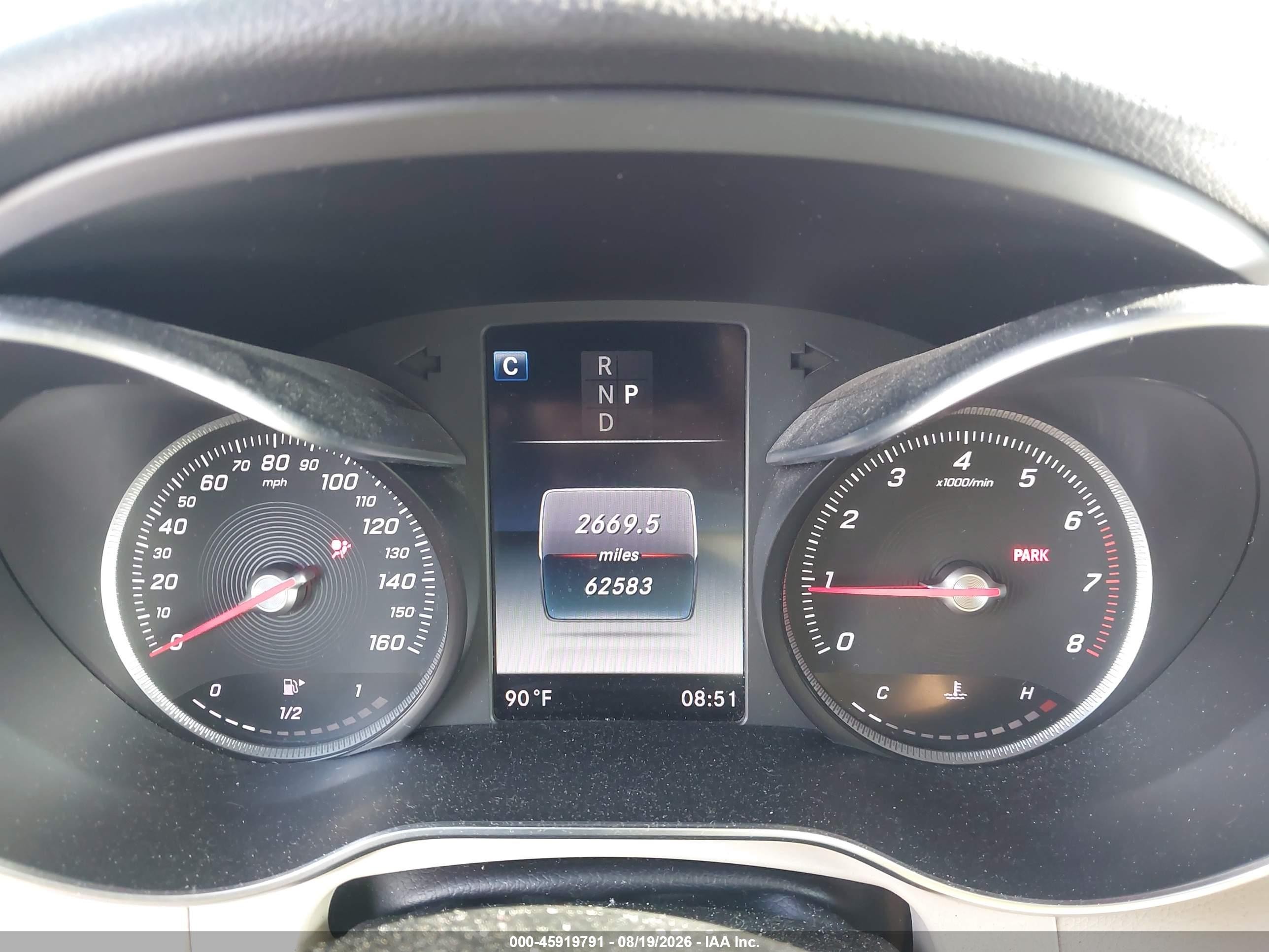 2018 Mercedes-benz Glc 300   Красный vin: WDC0G4JB6JV018746