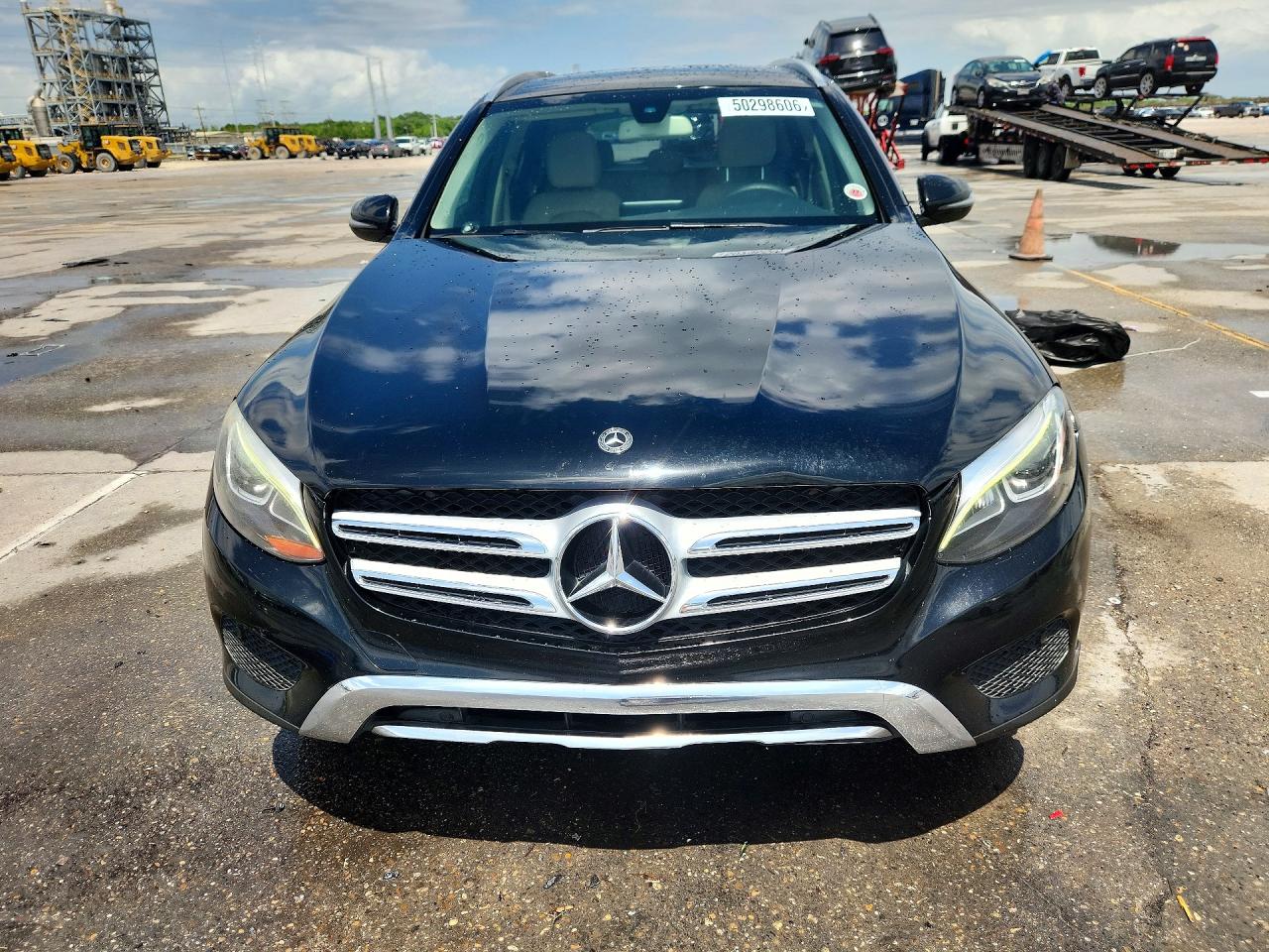 2019 Mercedes-benz Glc 300 Black vin: WDC0G4JB6KV134319