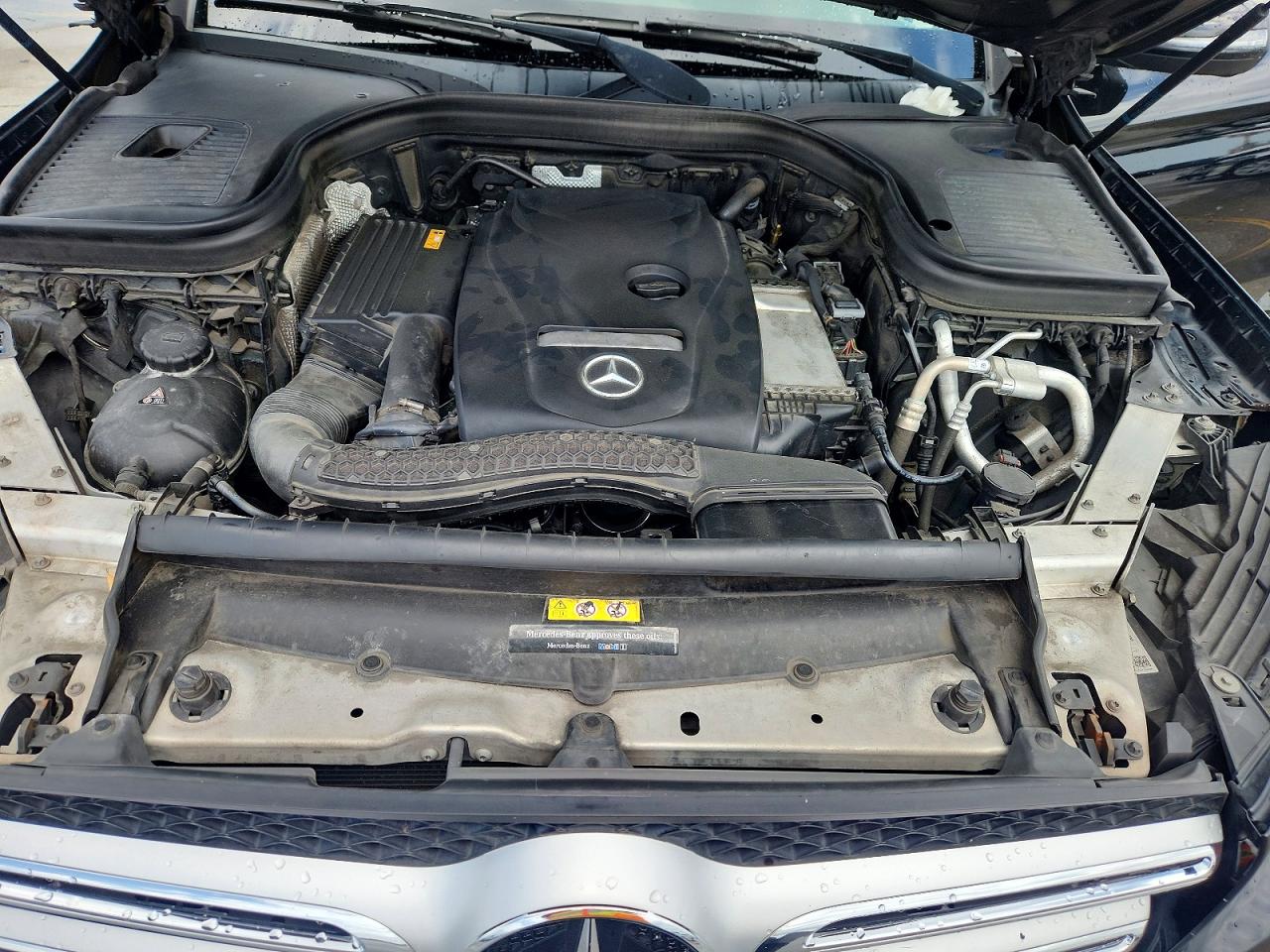 2019 Mercedes-benz Glc 300 Black vin: WDC0G4JB6KV134319