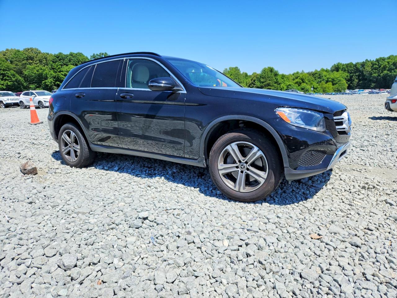 2019 Mercedes-benz Glc Black vin: WDC0G4JB6KV145255