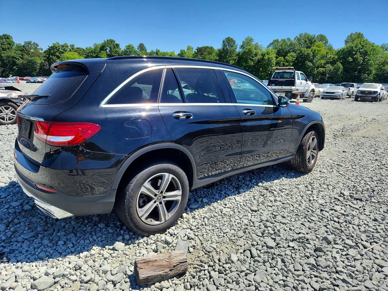 2019 Mercedes-benz Glc Black vin: WDC0G4JB6KV145255