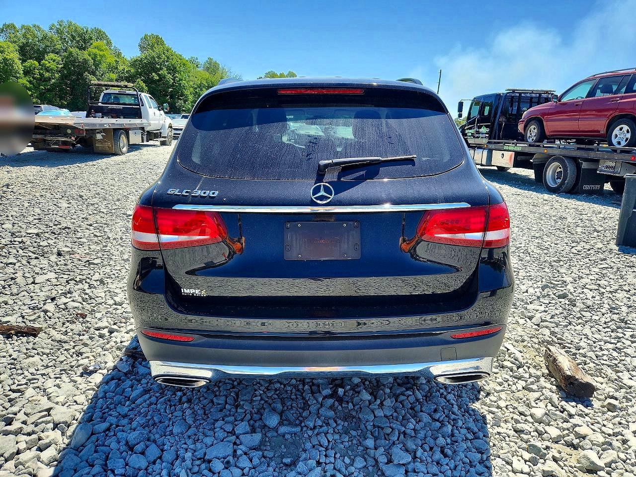 2019 Mercedes-benz Glc Black vin: WDC0G4JB6KV145255