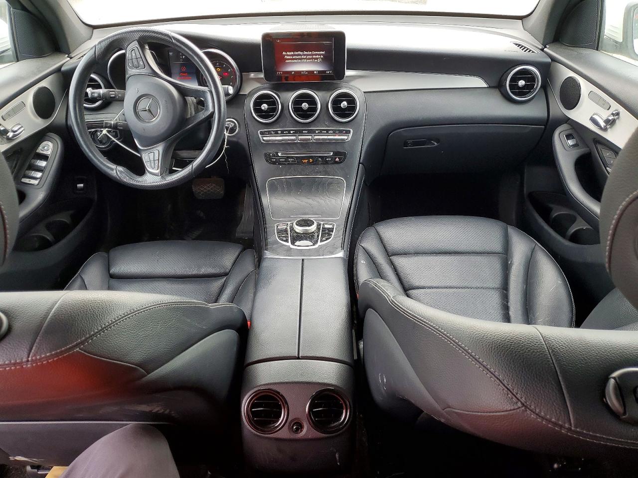 2019 Mercedes-benz Glc 300 White vin: WDC0G4JB7KV132434