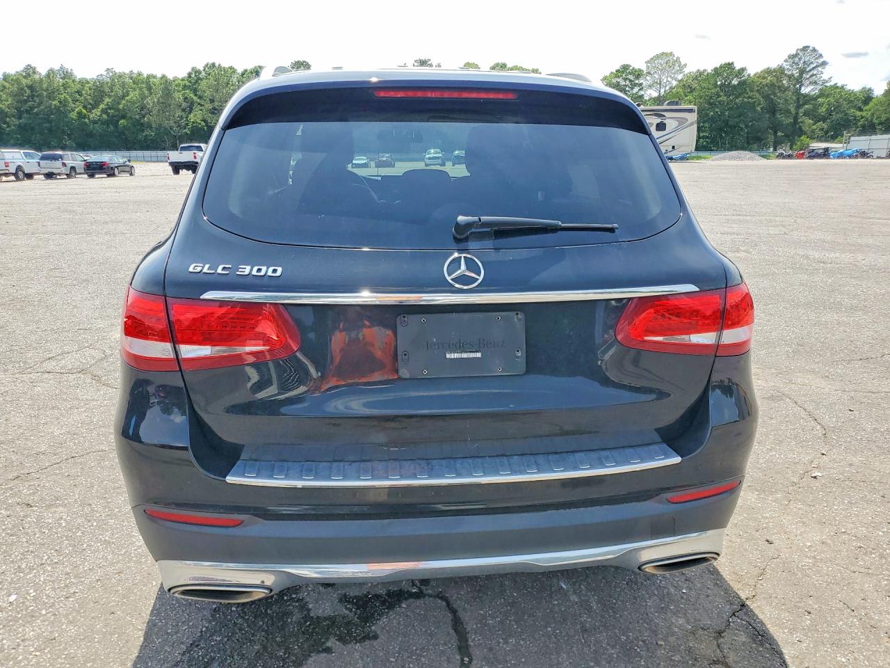 2019 Mercedes-benz Glc 300 Черный vin: WDC0G4JB7KV147712