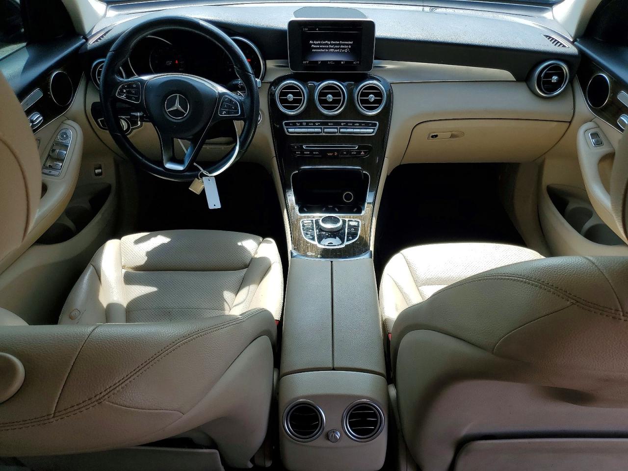 2019 Mercedes-benz Glc 300 Черный vin: WDC0G4JB7KV147712