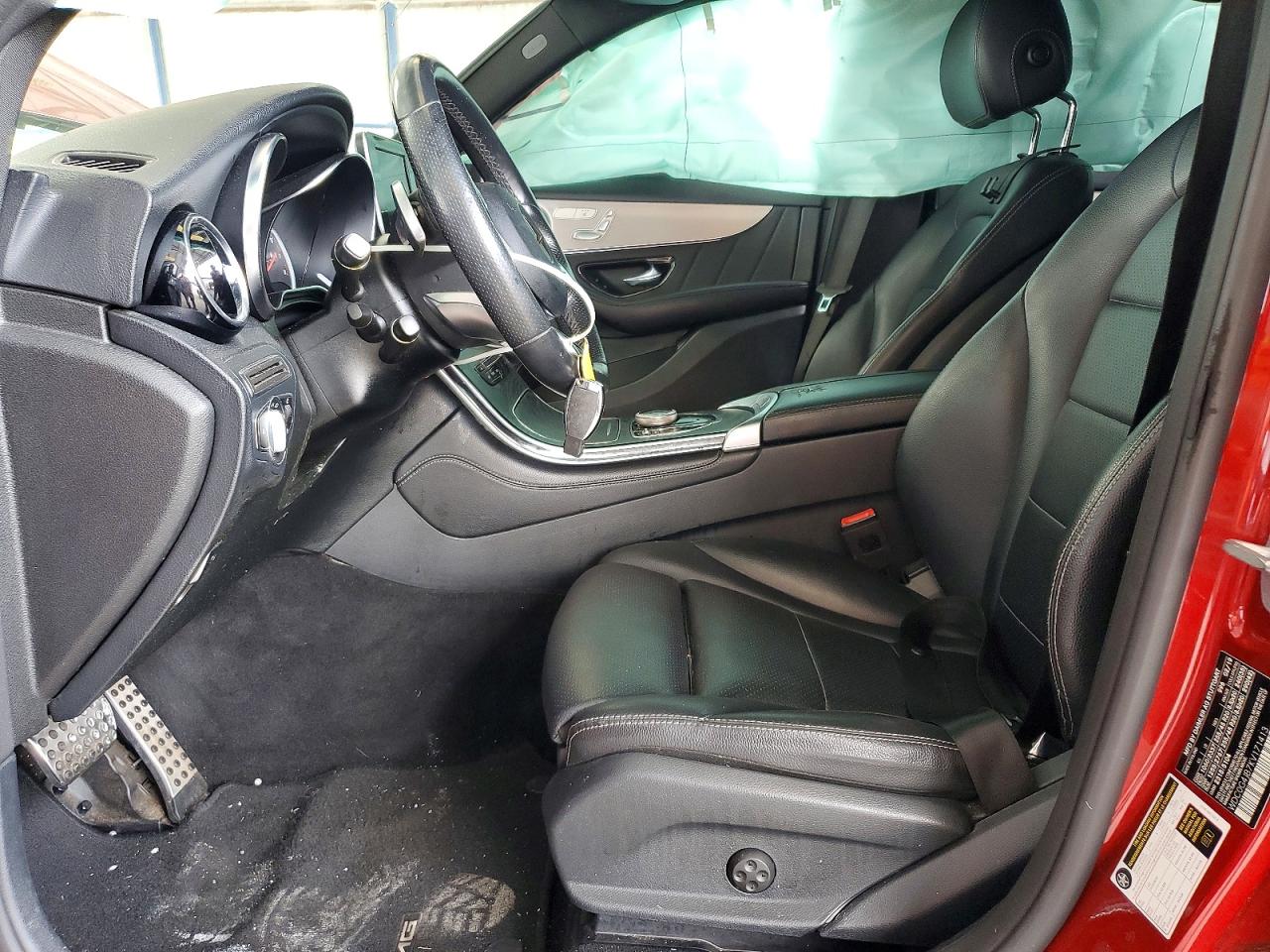 2019 Mercedes-benz Glc 300 Красный vin: WDC0G4JB7KV171413