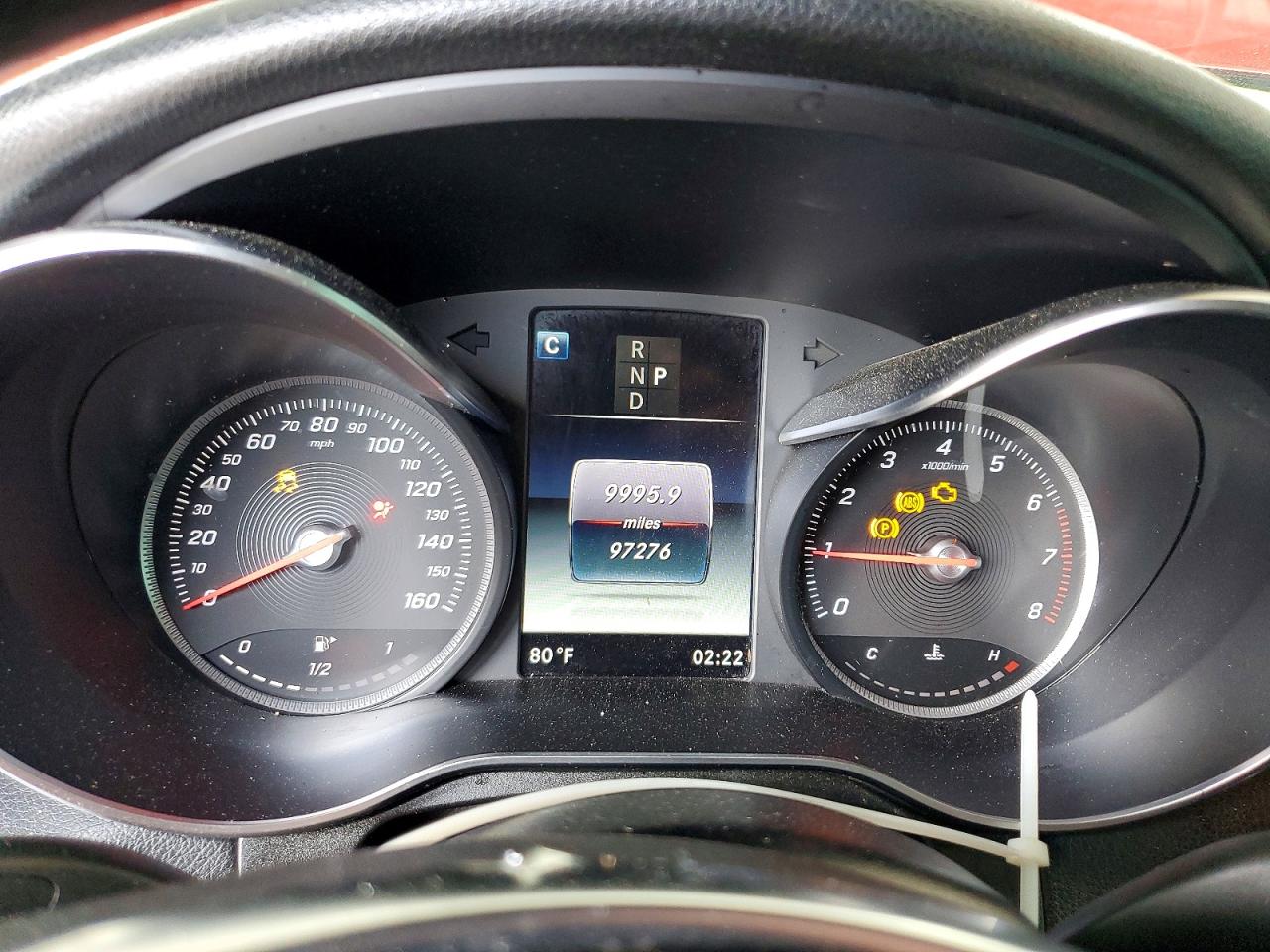 2019 Mercedes-benz Glc 300 Красный vin: WDC0G4JB7KV171413