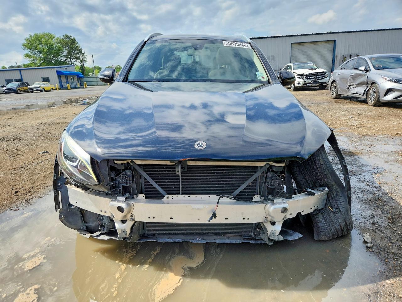 2019 Mercedes-benz Glc 300 Black vin: WDC0G4JB8KV139876