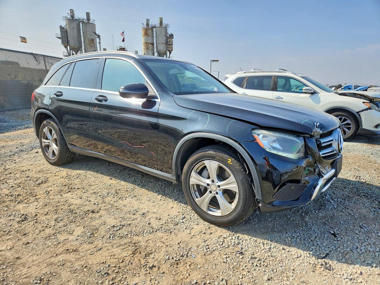 2016 Mercedes-benz Glc 300 Black vin: WDC0G4JBXGF070089