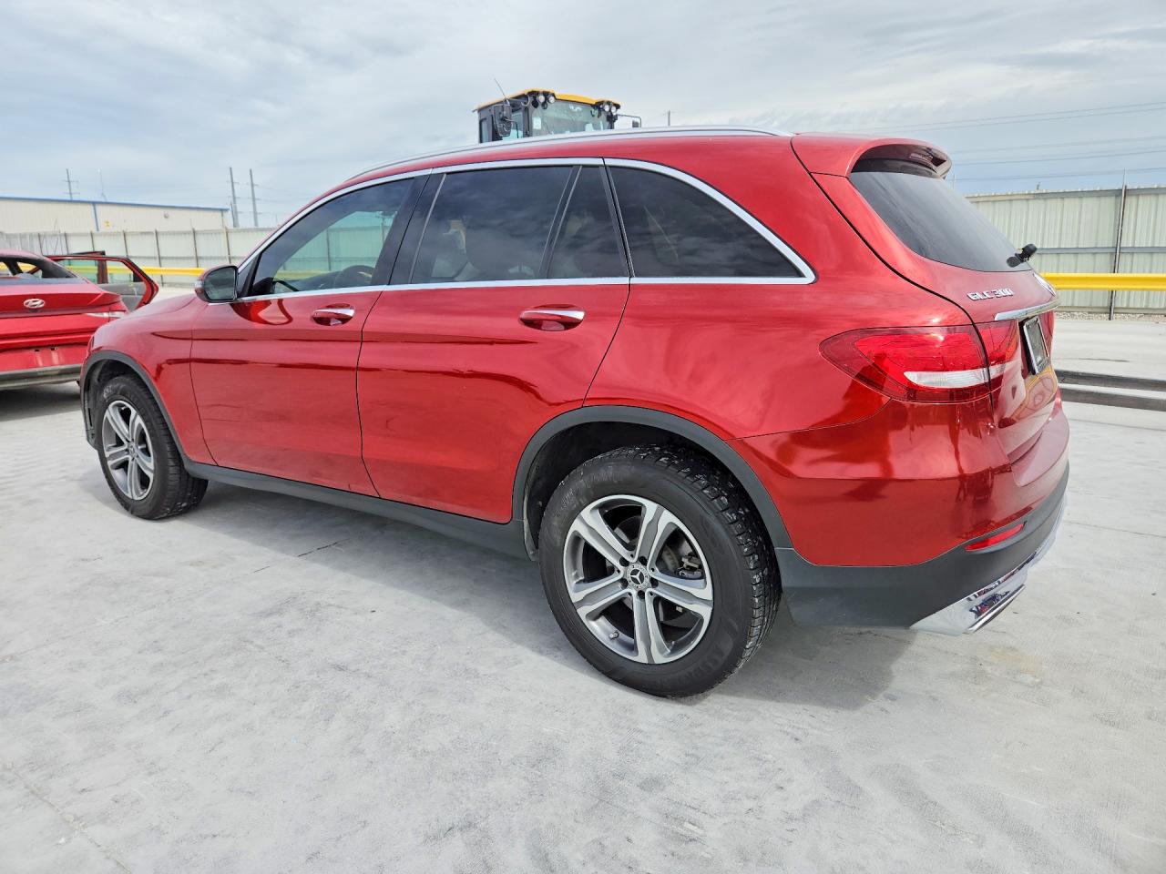 2019 Mercedes-benz Glc 300 Red vin: WDC0G4JBXKF572819