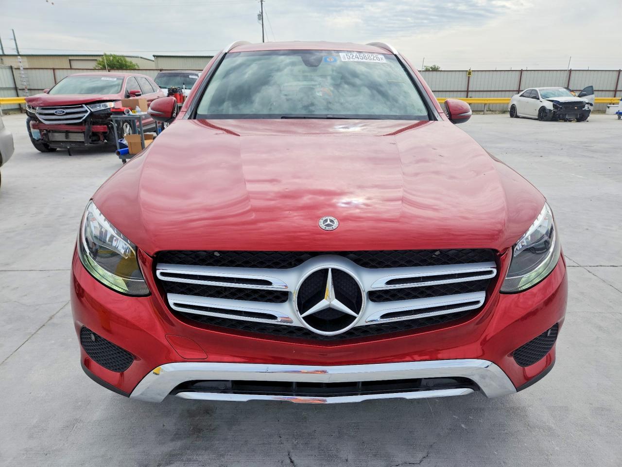 2019 Mercedes-benz Glc 300 Red vin: WDC0G4JBXKF572819
