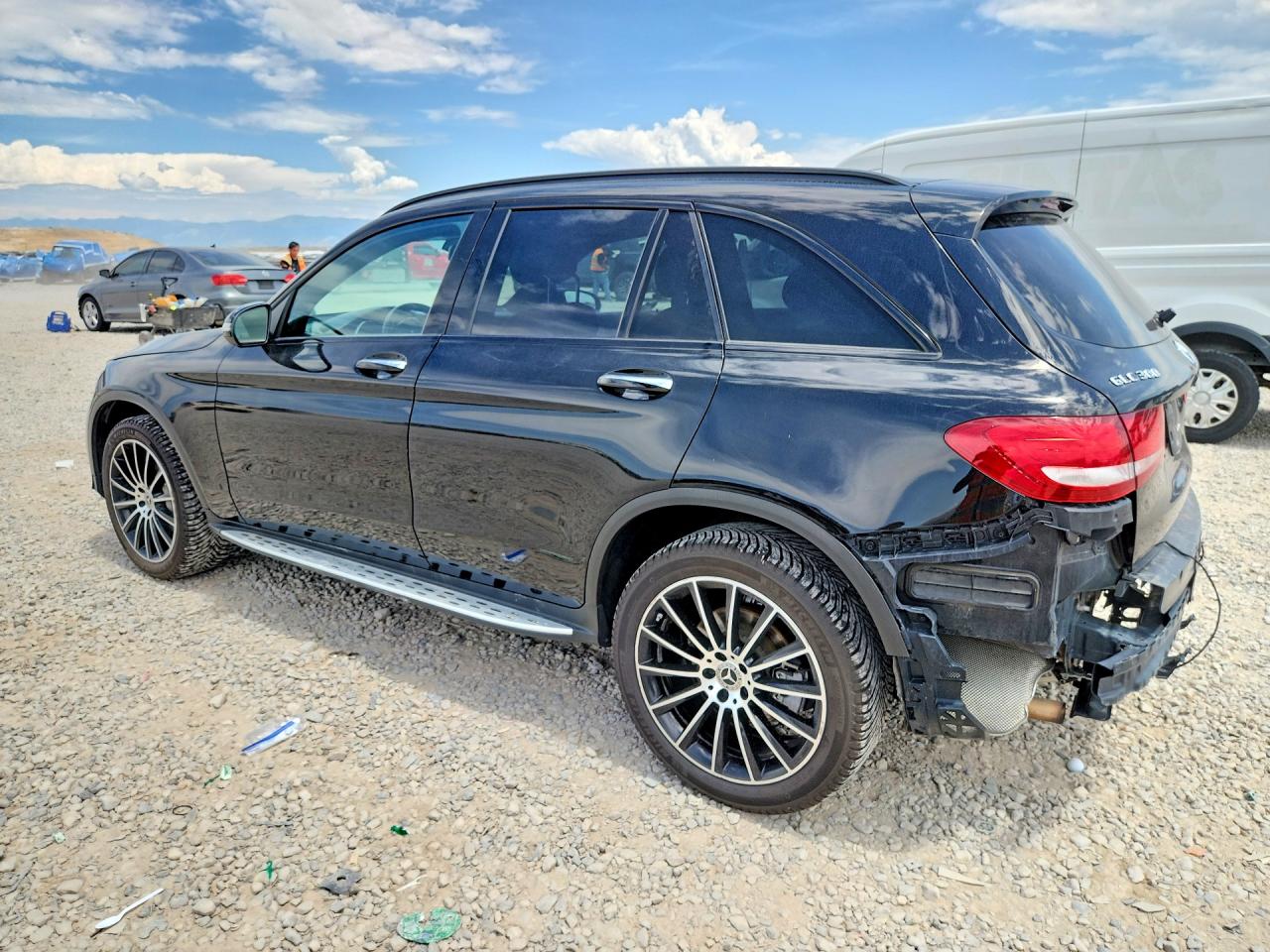2019 Mercedes-benz Glc 300 4matic Black vin: WDC0G4KB0KV124271