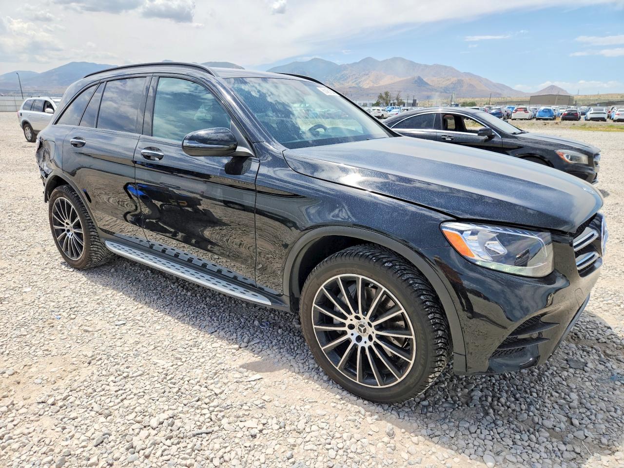 2019 Mercedes-benz Glc 300 4matic Black vin: WDC0G4KB0KV124271