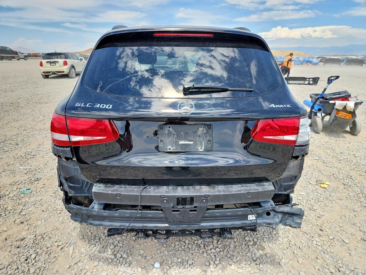 2019 Mercedes-benz Glc 300 4matic Black vin: WDC0G4KB0KV124271