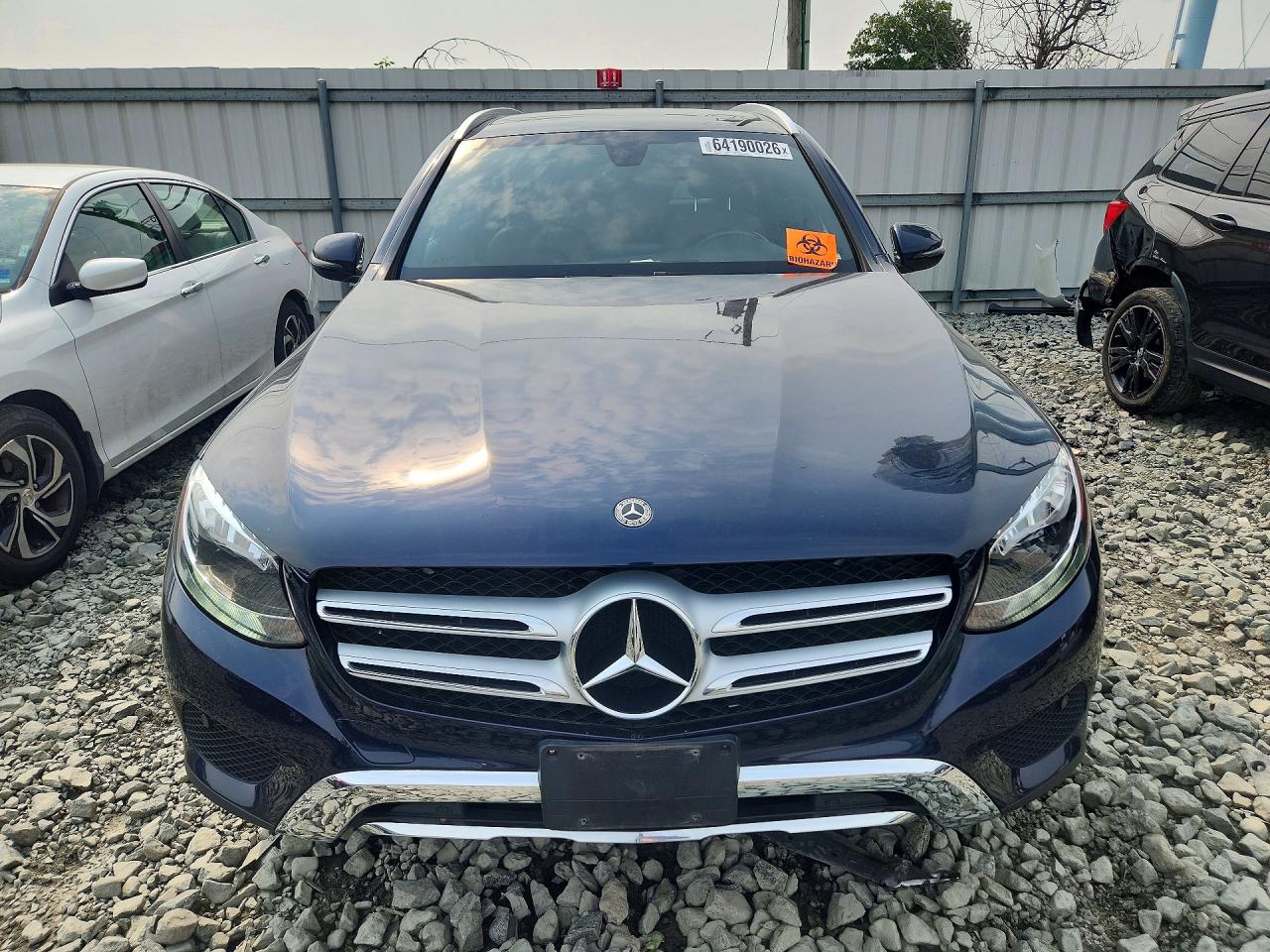 2019 Mercedes-benz Glc 300 4matic Blue vin: WDC0G4KB0KV132578