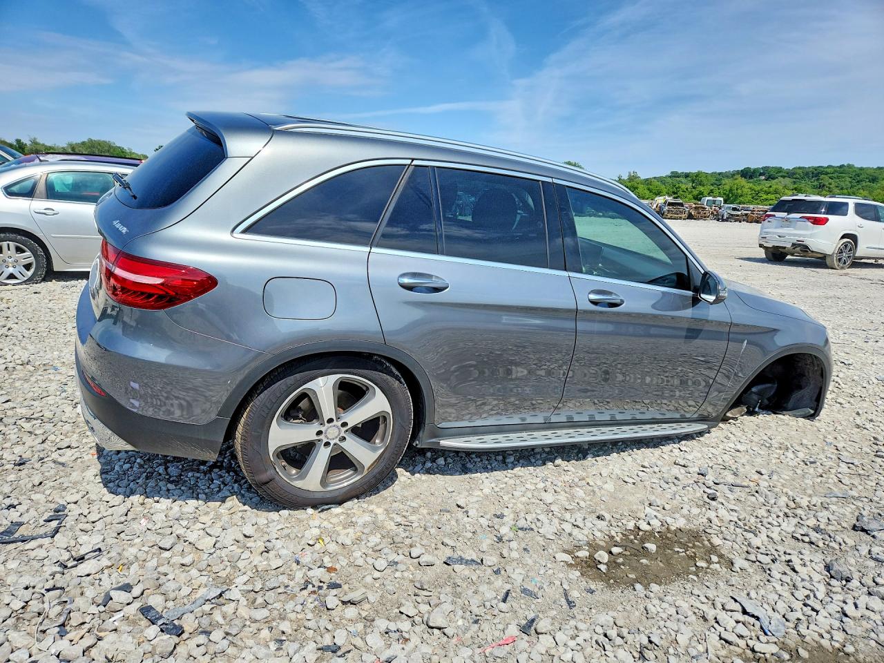 2016 Mercedes-benz Glc 300 4matic Gray vin: WDC0G4KB1GF066012