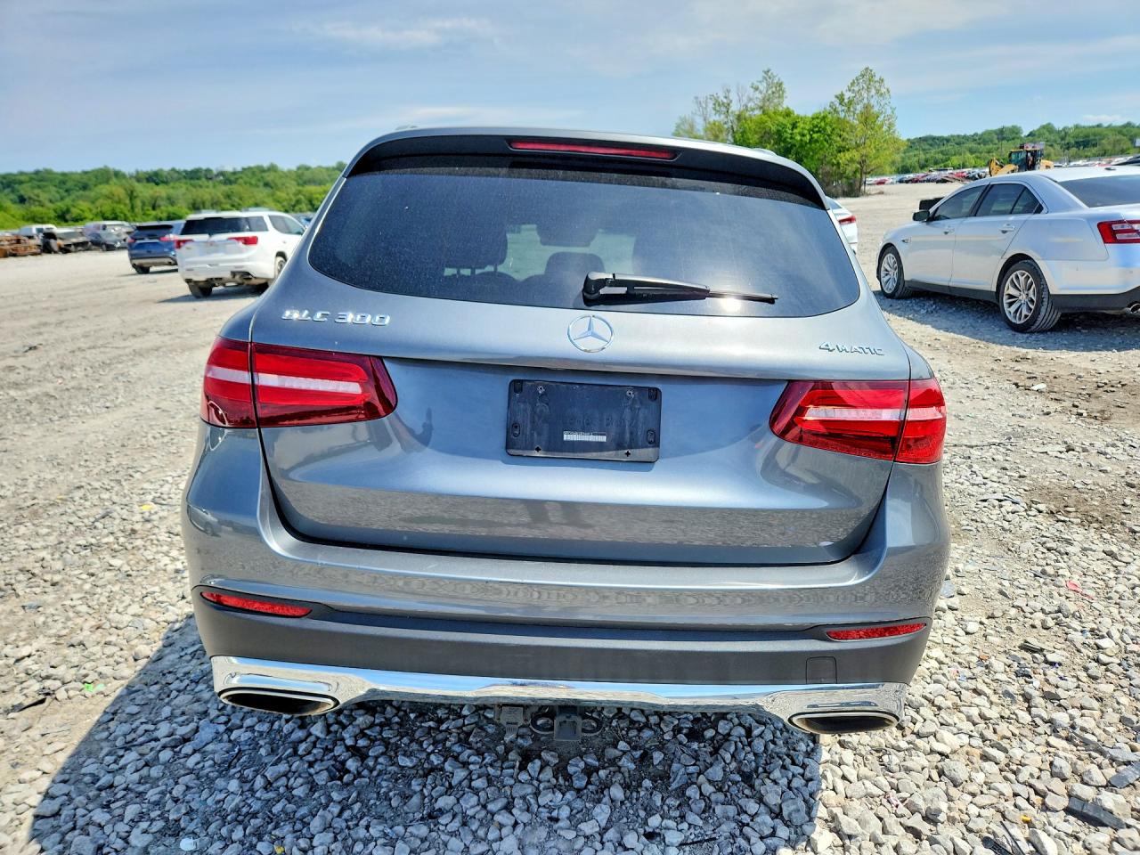 2016 Mercedes-benz Glc 300 4matic Gray vin: WDC0G4KB1GF066012