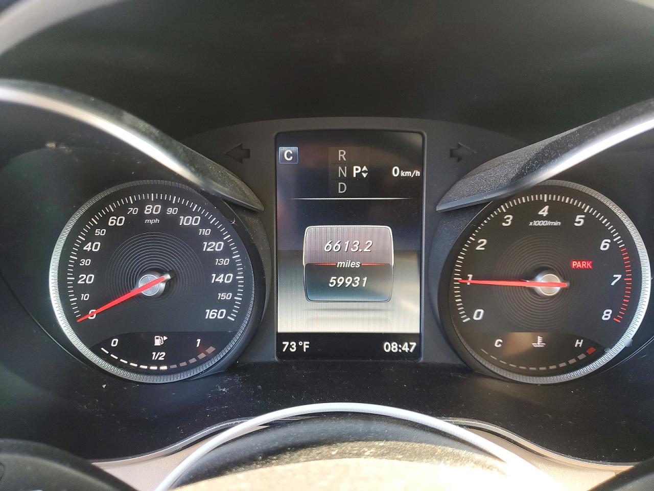 2019 Mercedes-benz Glc 300 4matic White vin: WDC0G4KB1KV160406