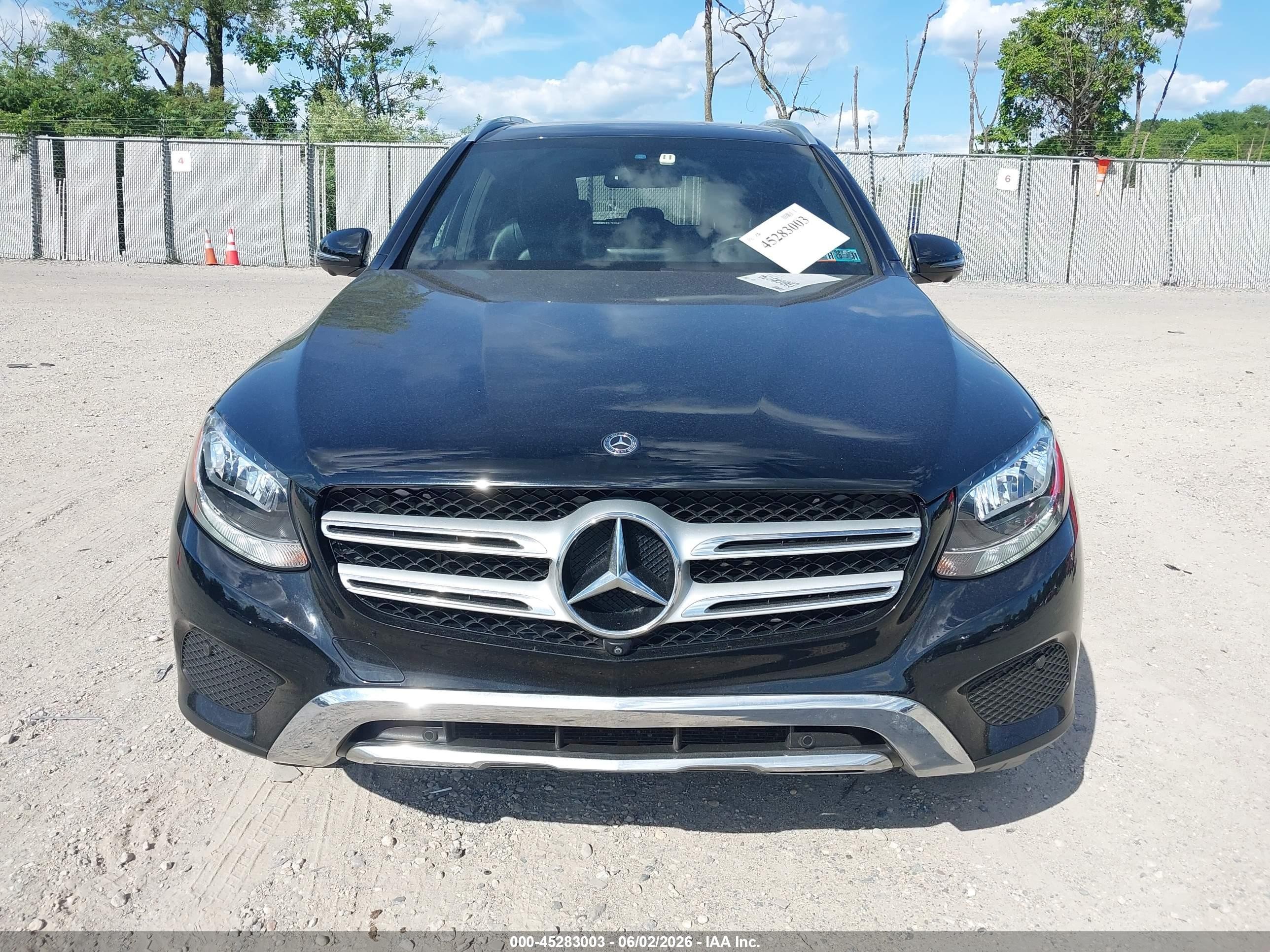 2019 Mercedes-benz Glc 300 4matic Black vin: WDC0G4KB1KV166948
