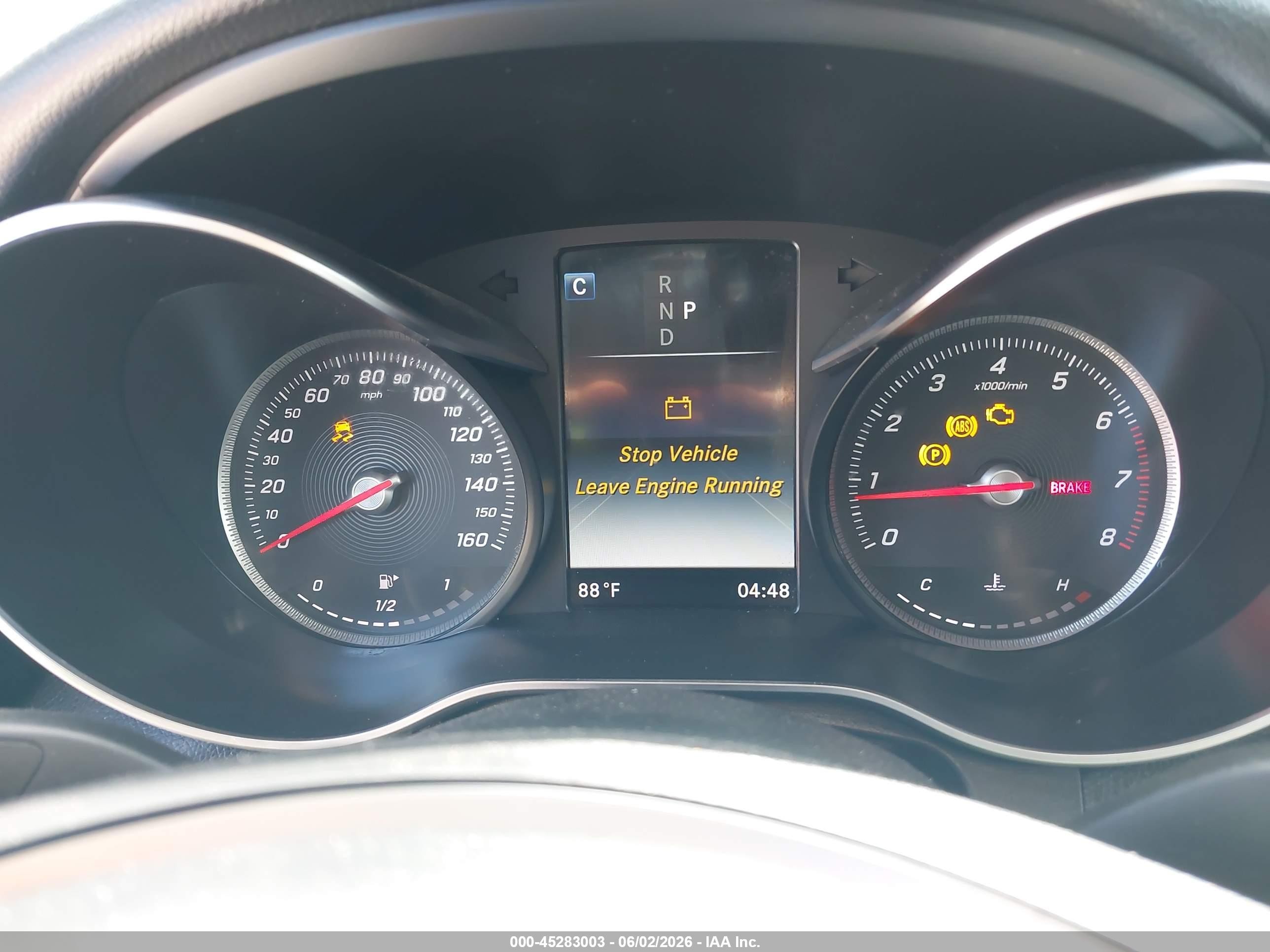 2019 Mercedes-benz Glc 300 4matic Black vin: WDC0G4KB1KV166948