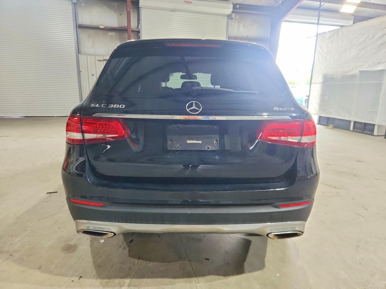 2018 Mercedes-benz Glc 300 4matic Black vin: WDC0G4KB2JV022954